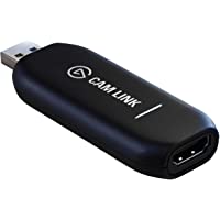 Los mejores  - Elgato Cam Link 4K – stream y grabación de fotos réflex- vídeo o deportivas a 1080p-60fps-4K-30fps- USB3.0